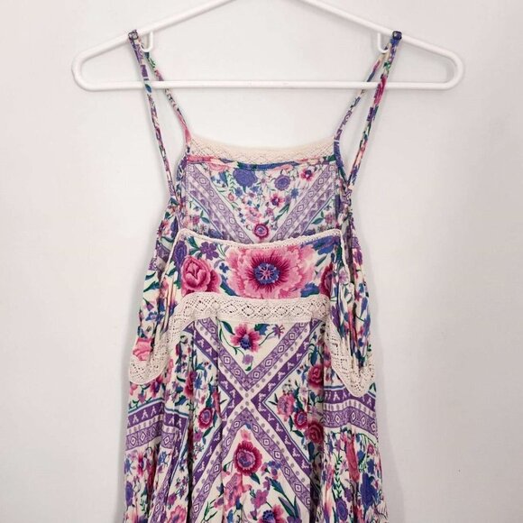 Spell and the Gypsy Collective Babushka Midi Dress Lavender XS b126 - Picture 10 of 16